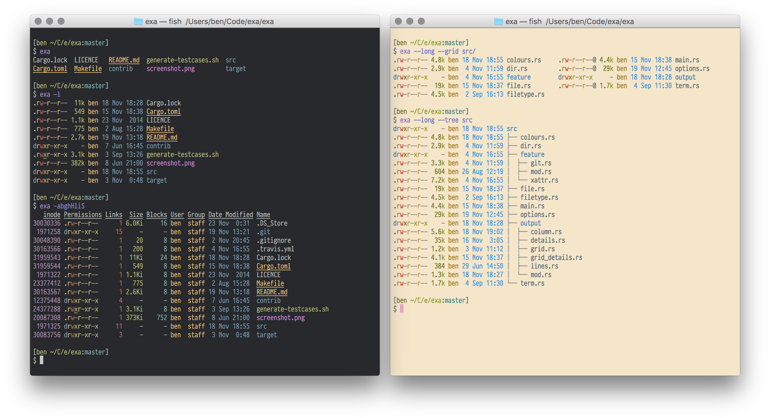 modern unix exa